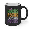 Hocus Pocus Everybody Focus Teacher Halloween Graphic Print Coffee Mug, trending gift