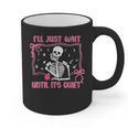 I'Ll Just Wait Until It's Quiet Spooky Teacher Halloween Graphic Print Coffee Mug, trending gift I'Ll Just Wait Until It's Quiet Spooky Teacher Halloween Graphic Print Coffee Mug, trending gift