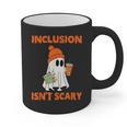 Inclusion Isn't Scary Shirt Halloween SLP Sped Teacher Graphic Print Coffee Mug, trending gift