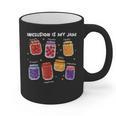 Inclusion Is My Jam Special Education Teacher Para Autism Graphic Print Coffee Mug, trending gift Inclusion Is My Jam Special Education Teacher Para Autism Graphic Print Coffee Mug, trending gift
