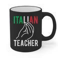 Italian Teacher Italy Italia Back To School First Day Graphic Print Coffee Mug, trending gift Italian Teacher Italy Italia Back To School First Day Graphic Print Coffee Mug, trending gift