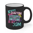 Kindergarten Is My Jam Cute Teacher Shirt 80's 90's Styl Graphic Print Coffee Mug, trending gift Kindergarten Is My Jam Cute Teacher Shirt 80's 90's Styl Graphic Print Coffee Mug, trending gift