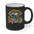 Kindergarten Zoo Field Trip Squad Matching Teacher Students Graphic Print Coffee Mug, trending gift