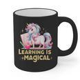 LEARNING IS MAGICAL TEACHER UNICORN BACK TO SCHOOL UNICORN Graphic Print Coffee Mug, trending gift LEARNING IS MAGICAL TEACHER UNICORN BACK TO SCHOOL UNICORN Graphic Print Coffee Mug, trending gift