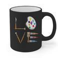 Love Art For Artist Art Teacher Graphic Print Coffee Mug, trending gift Love Art For Artist Art Teacher Graphic Print Coffee Mug, trending gift