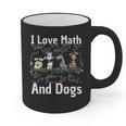 I Love Maths And Dogs Puppy Dog Lover Teacher Student Graphic Print Coffee Mug, trending gift I Love Maths And Dogs Puppy Dog Lover Teacher Student Graphic Print Coffee Mug, trending gift