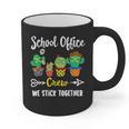 Matching Teacher Back To School School Office Crew Cactus Team School Office Squad Graphic Print Coffee Mug, trending gift