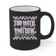 The Math Aint Mathin Meme Show Your Work Floral Math Teacher Graphic Print Coffee Mug, trending gift The Math Aint Mathin Meme Show Your Work Floral Math Teacher Graphic Print Coffee Mug, trending gift