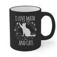 Math Nerd Math Teacher Cat Lover I Love Math And Cats Graphic Print Coffee Mug, trending gift Math Nerd Math Teacher Cat Lover I Love Math And Cats Graphic Print Coffee Mug, trending gift
