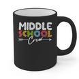 Middle School Crew Retro Teacher Student Vintage Graphic Print Coffee Mug, trending gift Middle School Crew Retro Teacher Student Vintage Graphic Print Coffee Mug, trending gift