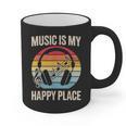 Music For Men Women Music Teacher Music Lover Graphic Print Coffee Mug, trending gift