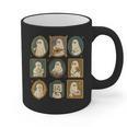 Music Teacher Orchestra Spooky Halloween Ghost Band Graphic Print Coffee Mug, trending gift