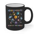 Neurodiversity Is Out Of This World Space Autism Teacher Graphic Print Coffee Mug, trending gift