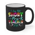 I Am Not Short I Am Pre-K Teacher Size Teacher For Men Women Kids Graphic Print Coffee Mug, trending gift
