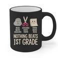 Nothing Beats 1st Grade Back To School Kids Teachers Graphic Print Coffee Mug, trending gift