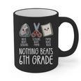 Nothing Beats 6th Grade Back To School Kids Teachers Graphic Print Coffee Mug, trending gift