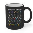 Outer Space Alphabet Kindergarten Teachers 1st Day Of School Graphic Print Coffee Mug, trending gift Outer Space Alphabet Kindergarten Teachers 1st Day Of School Graphic Print Coffee Mug, trending gift