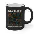 What Part Of Don't You Understand Math Teacher Graphic Print Coffee Mug, trending gift What Part Of Don't You Understand Math Teacher Graphic Print Coffee Mug, trending gift