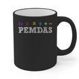 PEMDAS Please Excuse My Dear Aunt Sally Math Rules Teacher Graphic Print Coffee Mug, trending gift PEMDAS Please Excuse My Dear Aunt Sally Math Rules Teacher Graphic Print Coffee Mug, trending gift