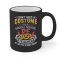 Physical Education School PE Teacher Halloween Costume Men Women Graphic Print Coffee Mug, Pe Teacher Gifts, trending gift Physical Education School PE Teacher Halloween Costume Men Women Graphic Print Coffee Mug, Pe Teacher Gifts, trending gift