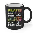 Pilates Instructor Teacher Watercolor Pilates Don't Fart Men Women Kids Graphic Print Coffee Mug, trending gift Pilates Instructor Teacher Watercolor Pilates Don't Fart Men Women Kids Graphic Print Coffee Mug, trending gift