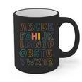 Pre K Kindergarten Hi Alphabet Back To School Teachers Men Women Girls Kids Graphic Print Coffee Mug, trending gift