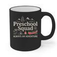 Pre-K Squad Adventure Camping Preschool Teacher Boy Girl Kid Graphic Print Coffee Mug, trending gift Pre-K Squad Adventure Camping Preschool Teacher Boy Girl Kid Graphic Print Coffee Mug, trending gift