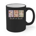 Preppy Goose Teacher Trick Or Teach Halloween Teacher Goose Graphic Print Coffee Mug, trending gift