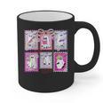 Preppy Spooky Teacher Halloween Ghost Coquette Bow Autumn Graphic Print Coffee Mug, trending gift