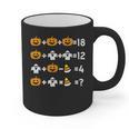 Pumpkin Ghost Equation Math Teacher Halloween Costume Graphic Print Coffee Mug, trending gift Pumpkin Ghost Equation Math Teacher Halloween Costume Graphic Print Coffee Mug, trending gift
