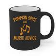 Pumpkin Spice And Music Advice Music Teacher Halloween Graphic Print Coffee Mug, trending gift Pumpkin Spice And Music Advice Music Teacher Halloween Graphic Print Coffee Mug, trending gift