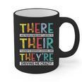 There Their They’Re Grammar Joke For English Teacher Student Graphic Print Coffee Mug, English Teacher Gifts, trending gift
