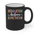 Regulation Before Expectation Cute ABA SPED Teacher Therapy Graphic Print Coffee Mug, trending gift Regulation Before Expectation Cute ABA SPED Teacher Therapy Graphic Print Coffee Mug, trending gift