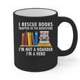 I Rescue Books Trapped In The Bookstore Book Teacher For Men Women Graphic Print Coffee Mug, trending gift