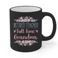 Retired Teacher Full Time Grandma Teaching Retirement Graphic Print Coffee Mug, trending gift Retired Teacher Full Time Grandma Teaching Retirement Graphic Print Coffee Mug, trending gift