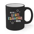 Retro Boho Math Science Professor In My STEM Teacher Era Graphic Print Coffee Mug, Science Teacher Gifts, trending gift