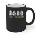 Retro Christmas Snowman FCS Teacher Family Consumer Science Graphic Print Coffee Mug, Science Teacher Gifts, trending gift