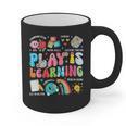 Retro Play Is Learning Kindergarten Teacher Team Women Graphic Print Coffee Mug, trending gift Retro Play Is Learning Kindergarten Teacher Team Women Graphic Print Coffee Mug, trending gift