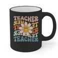 Retro Teacher Daisy Colorful Elementary School Teacher Graphic Print Coffee Mug, trending gift Retro Teacher Daisy Colorful Elementary School Teacher Graphic Print Coffee Mug, trending gift
