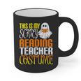 This Is My Scary Reading Teacher Costume Halloween School Graphic Print Coffee Mug, trending gift This Is My Scary Reading Teacher Costume Halloween School Graphic Print Coffee Mug, trending gift