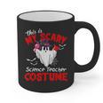 This Is My Scary Science Teacher Costume Ghost Halloween Graphic Print Coffee Mug, Science Teacher Gifts, trending gift
