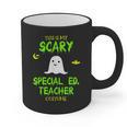 Scary Special Education Ed Teacher Costume Halloween Easy Graphic Print Coffee Mug, trending gift Scary Special Education Ed Teacher Costume Halloween Easy Graphic Print Coffee Mug, trending gift