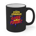 School Counselor Teacher Superhero Superpower Comic Book Graphic Print Coffee Mug, trending gift School Counselor Teacher Superhero Superpower Comic Book Graphic Print Coffee Mug, trending gift
