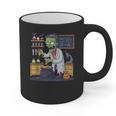 Science Teacher Halloween Shirt Zombie Chemistry Scientist Graphic Print Coffee Mug, Science Teacher Gifts, trending gift