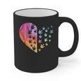 Sign Language Heart ASL For Deaf Teacher Graphic Print Coffee Mug, trending gift Sign Language Heart ASL For Deaf Teacher Graphic Print Coffee Mug, trending gift