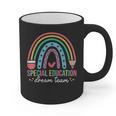 Special Education Dream Team Rainbow SPED Teacher Autism Graphic Print Coffee Mug, trending gift Special Education Dream Team Rainbow SPED Teacher Autism Graphic Print Coffee Mug, trending gift