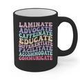 Sped Caffeinate Advocate Laminate Educate Teacher Graphic Print Coffee Mug, trending gift Sped Caffeinate Advocate Laminate Educate Teacher Graphic Print Coffee Mug, trending gift