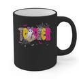 Spooky Halloween Teacher Para Counselor SPED Preppy Boo Kids Graphic Print Coffee Mug, trending gift
