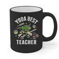 Star Wars Yoda Best Teacher Icons Graphic Print Coffee Mug, trending gift
