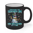 Surviving The Teacher Life Pjs Pajamas Christmas Xmas Teache Graphic Print Coffee Mug, trending gift Surviving The Teacher Life Pjs Pajamas Christmas Xmas Teache Graphic Print Coffee Mug, trending gift